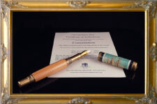 USS Constitution Wood with War of 1812 Commemorative Stamp